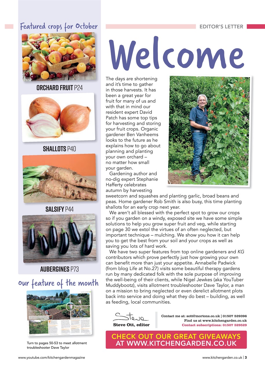 Kitchen Garden Magazine Preview Pages
