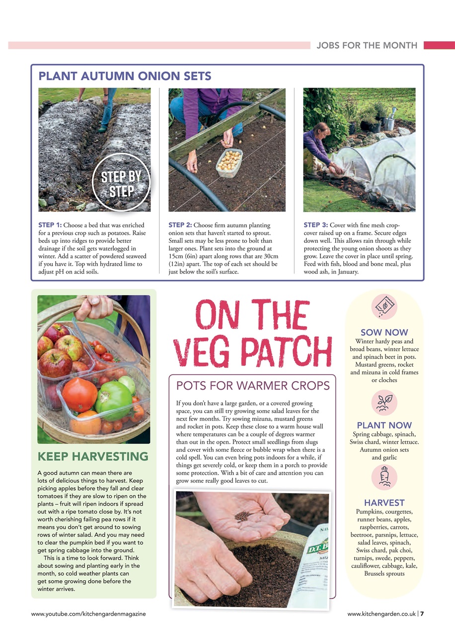 Kitchen Garden Magazine Preview Pages