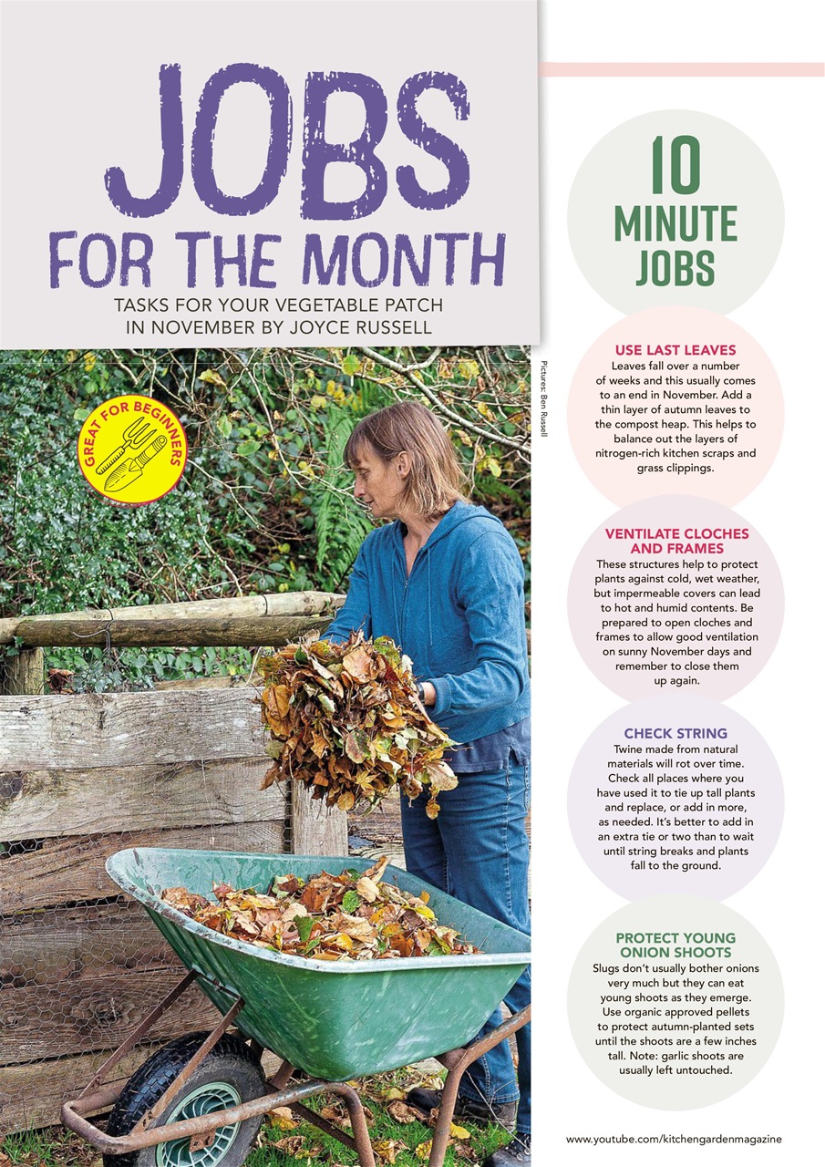 Kitchen Garden Magazine Preview Pages