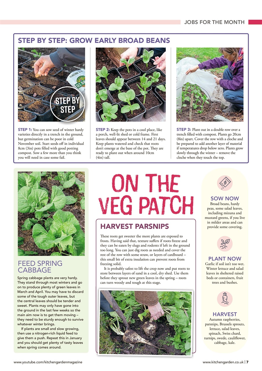 Kitchen Garden Magazine Preview Pages