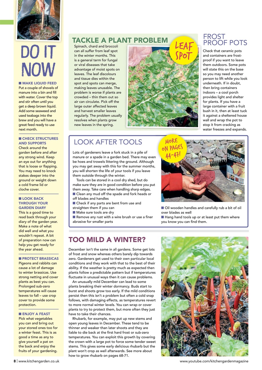 Kitchen Garden Magazine Preview Pages
