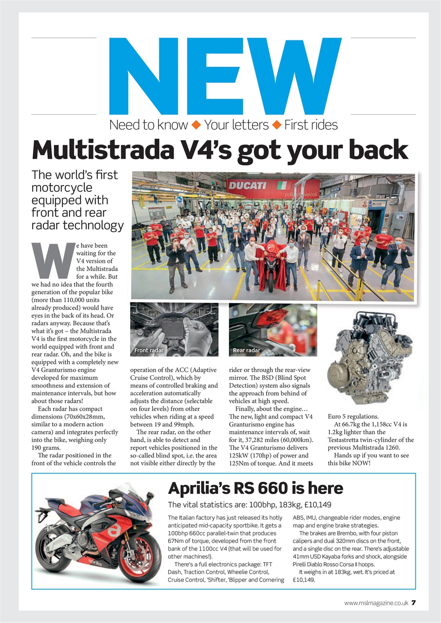 Motorcycle Sport & Leisure Preview Pages
