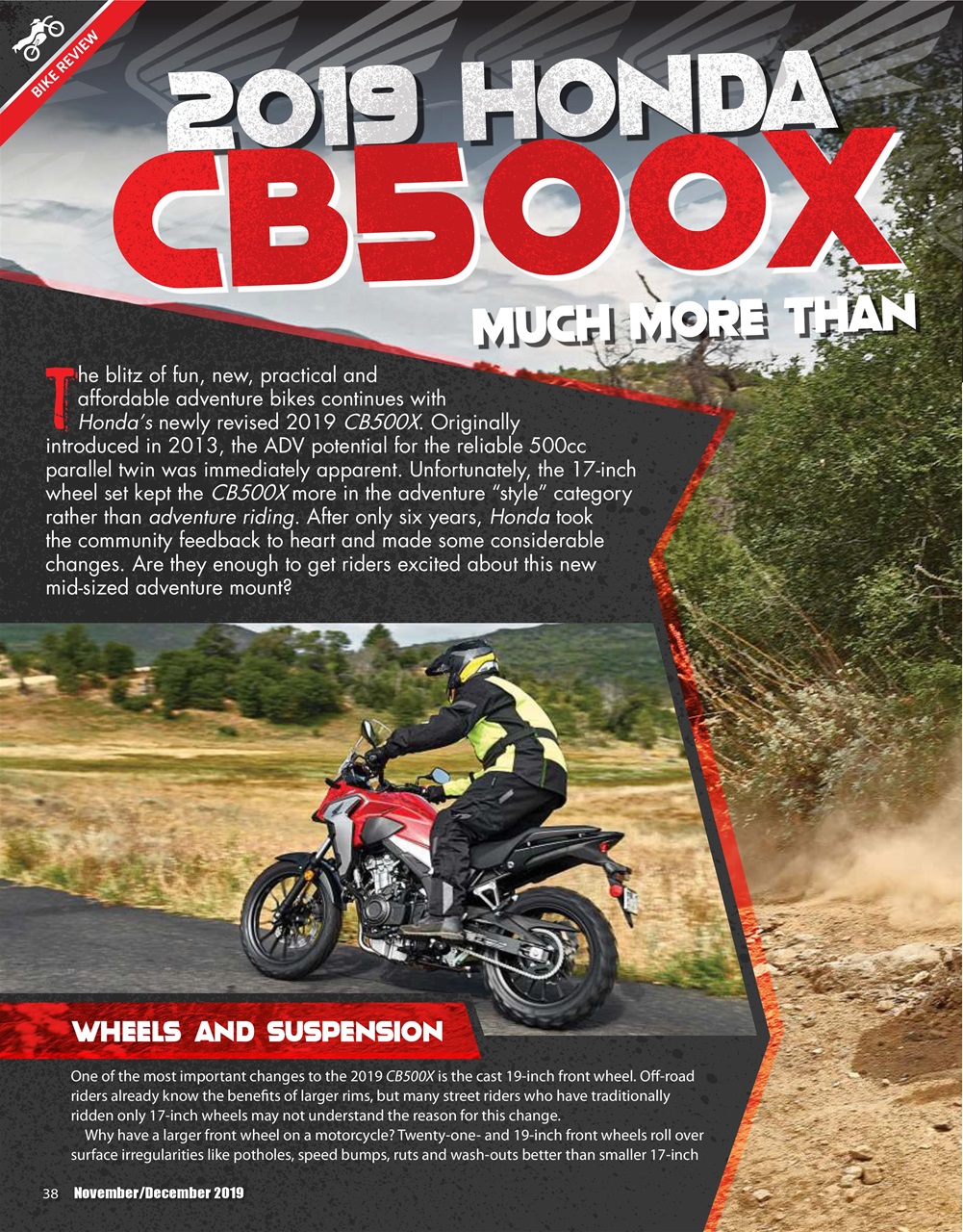 Adventure Motorcycle Preview Pages