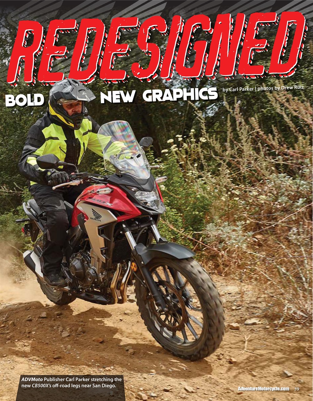 Adventure Motorcycle Preview Pages