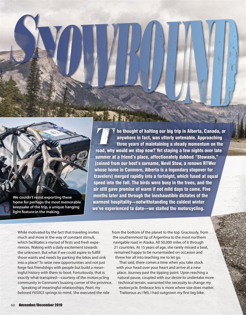 Adventure Motorcycle Preview Pages