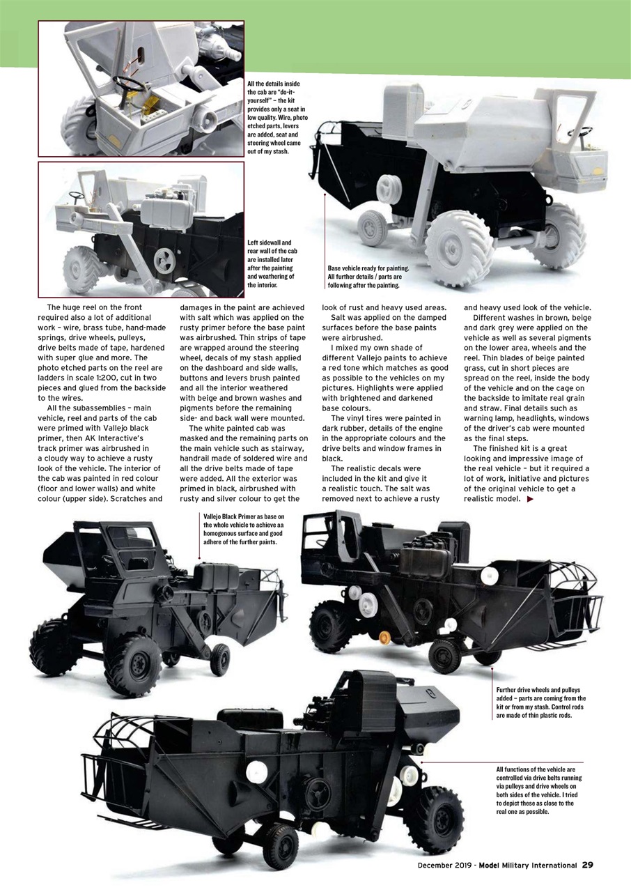 Military Modelling International Magazine Preview Pages
