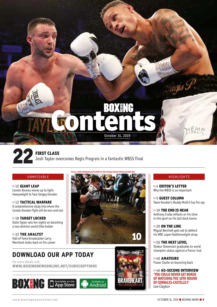 Boxing News Preview Pages