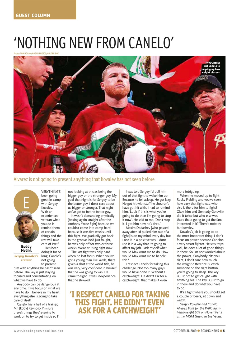 Boxing News Preview Pages