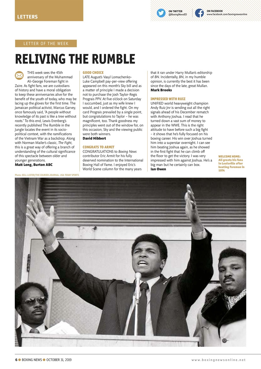 Boxing News Preview Pages