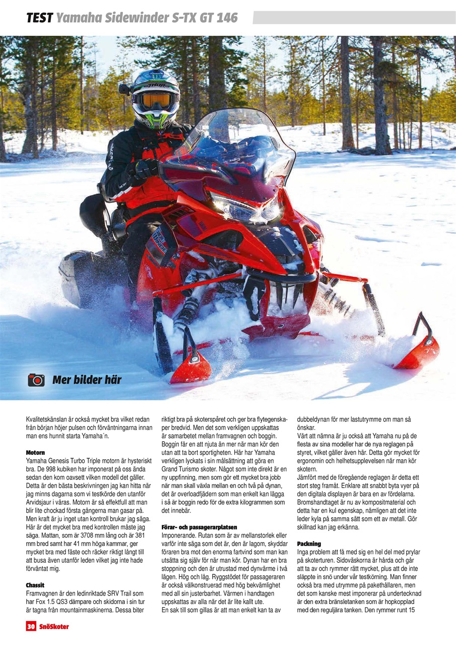 Tidningen Snöskoter Preview Pages
