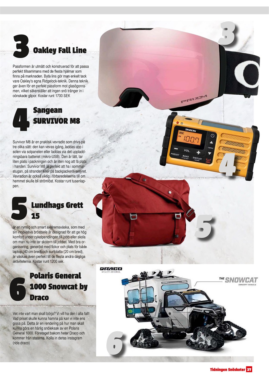 Tidningen Snöskoter Preview Pages