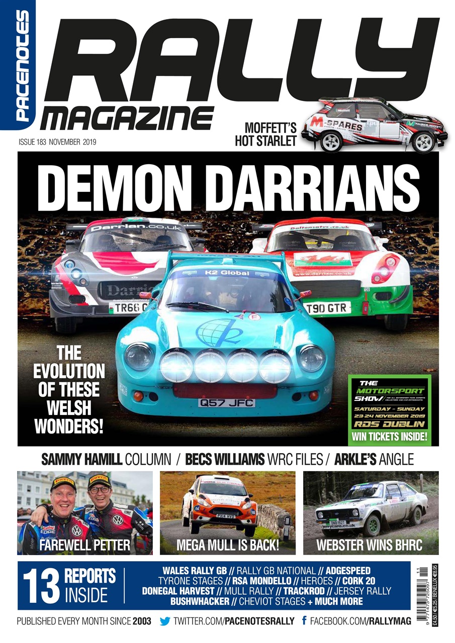 Pacenotes Rally magazine Preview Pages