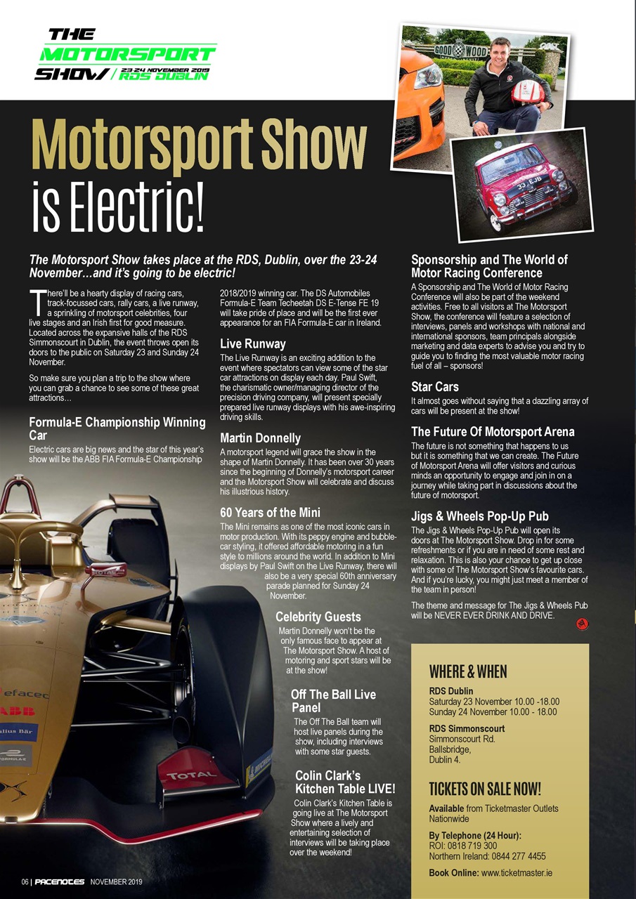 Pacenotes Rally magazine Preview Pages