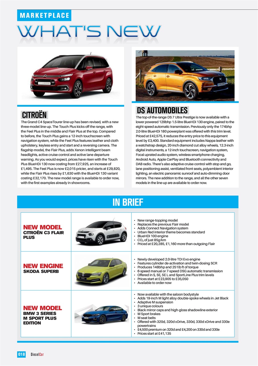 Diesel&EcoCar Magazine Preview Pages