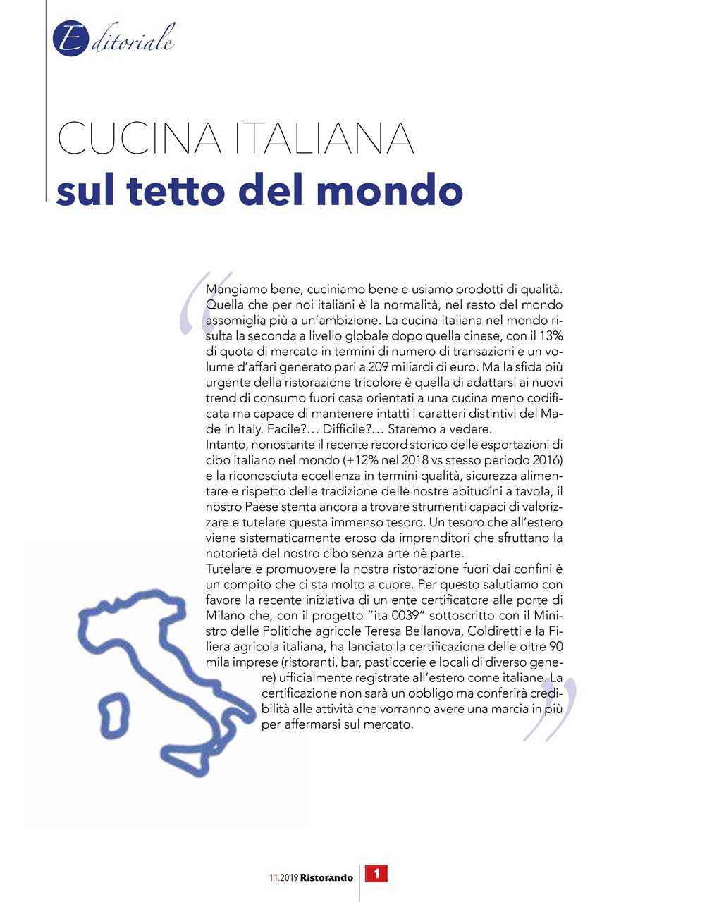 Ristorando Preview Pages