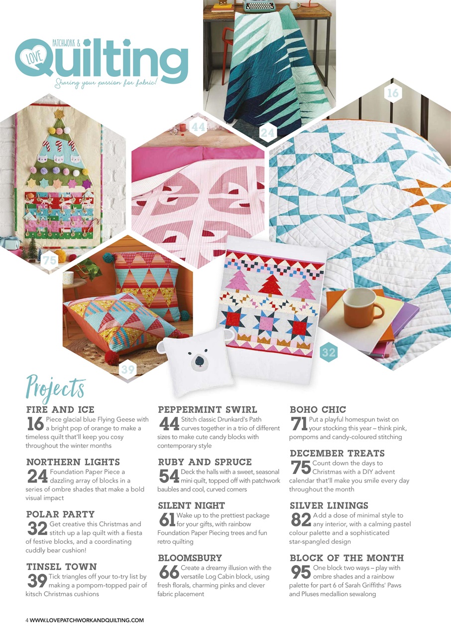Love Patchwork & Quilting Preview Pages