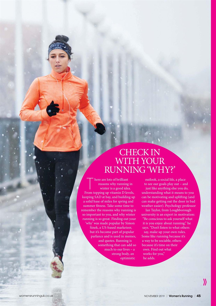 Women’s Running Preview Pages