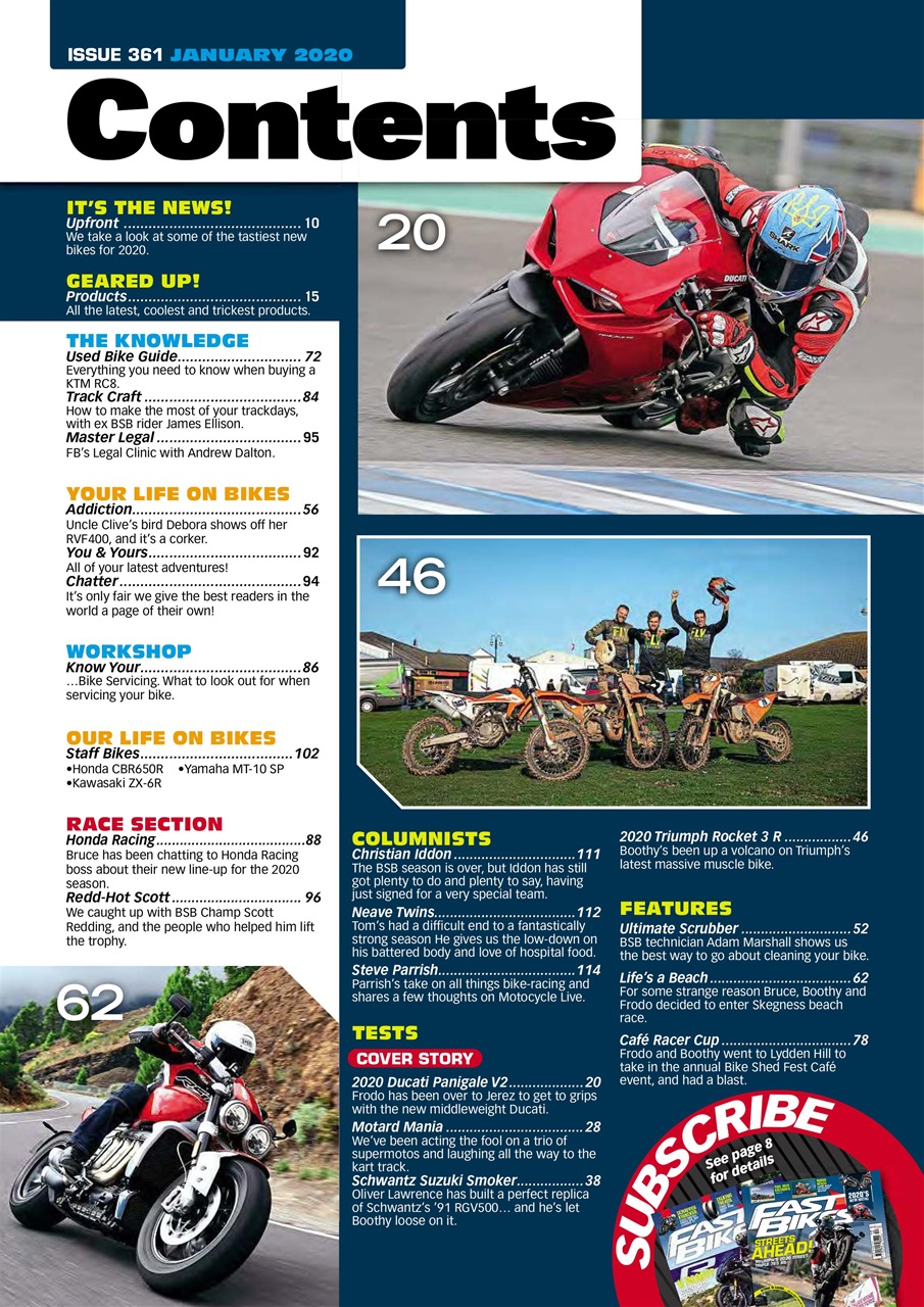 Fast Bikes Preview Pages