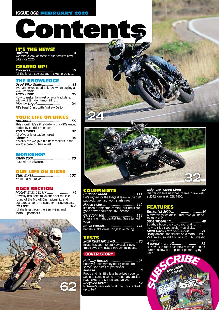 Fast Bikes Preview Pages