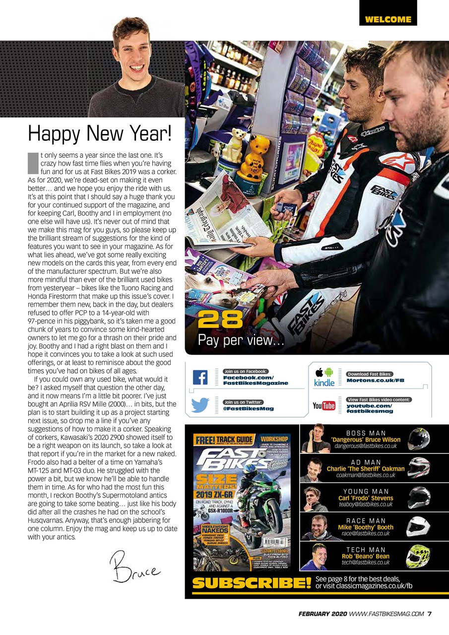Fast Bikes Preview Pages