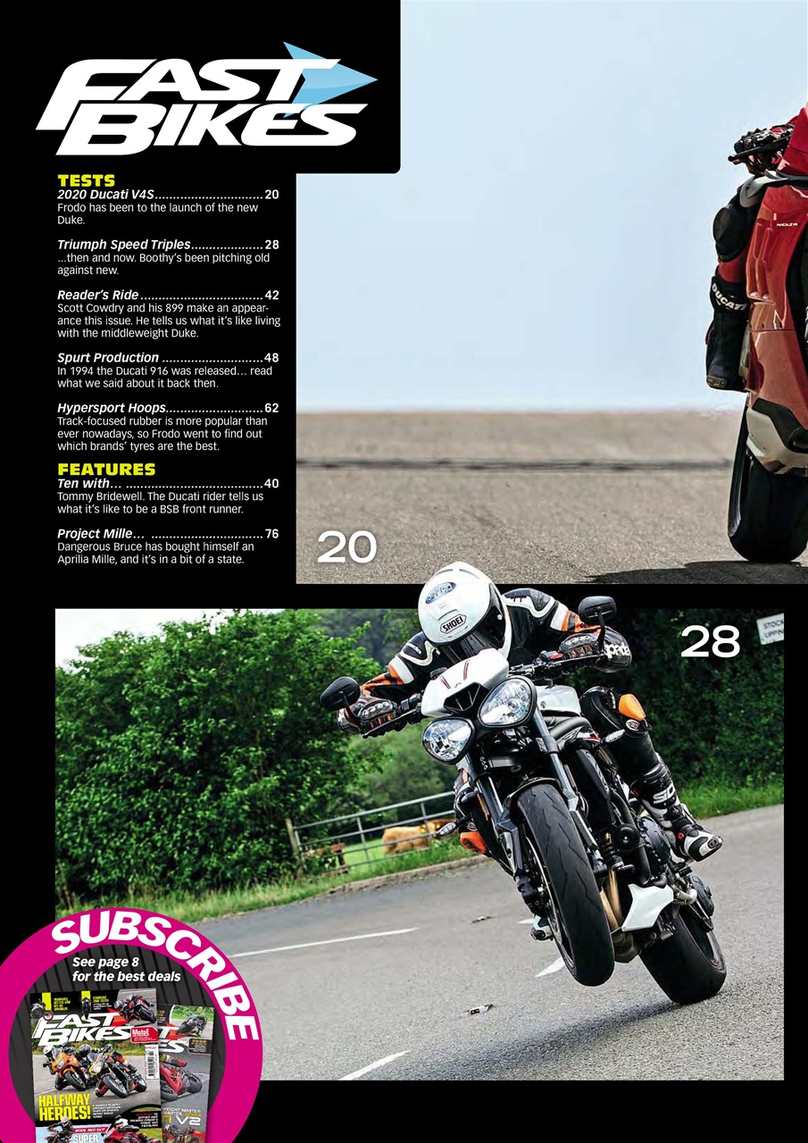 Fast Bikes Preview Pages