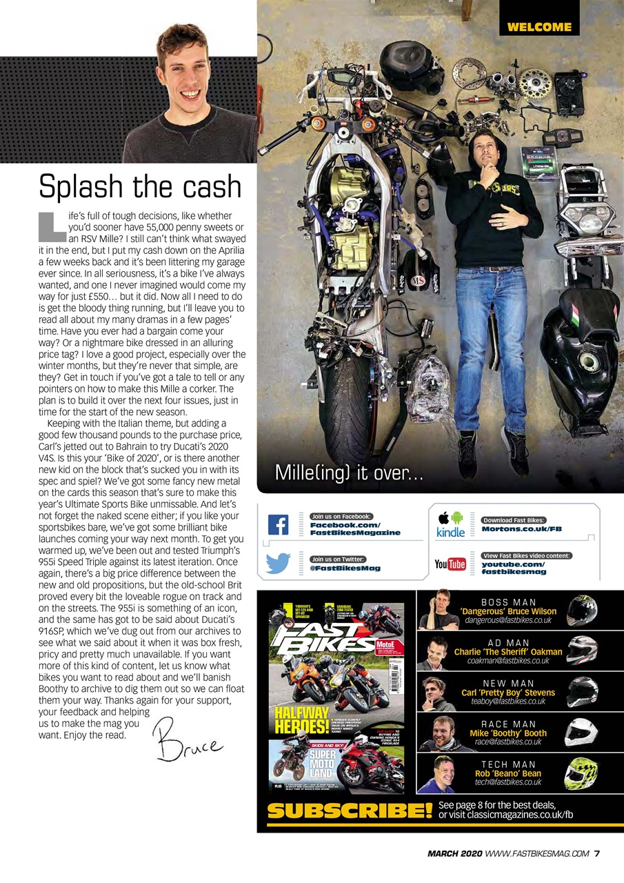 Fast Bikes Preview Pages