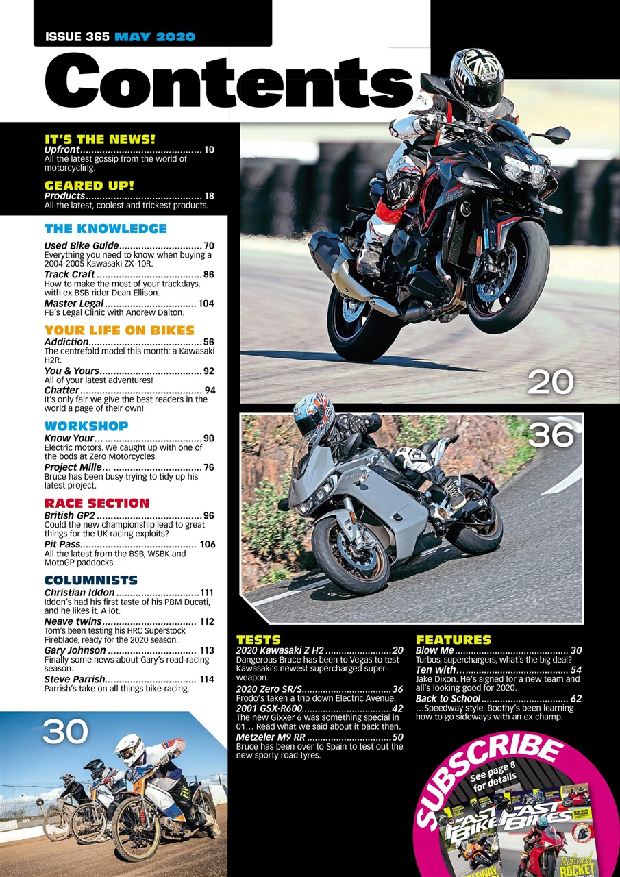 Fast Bikes Preview Pages