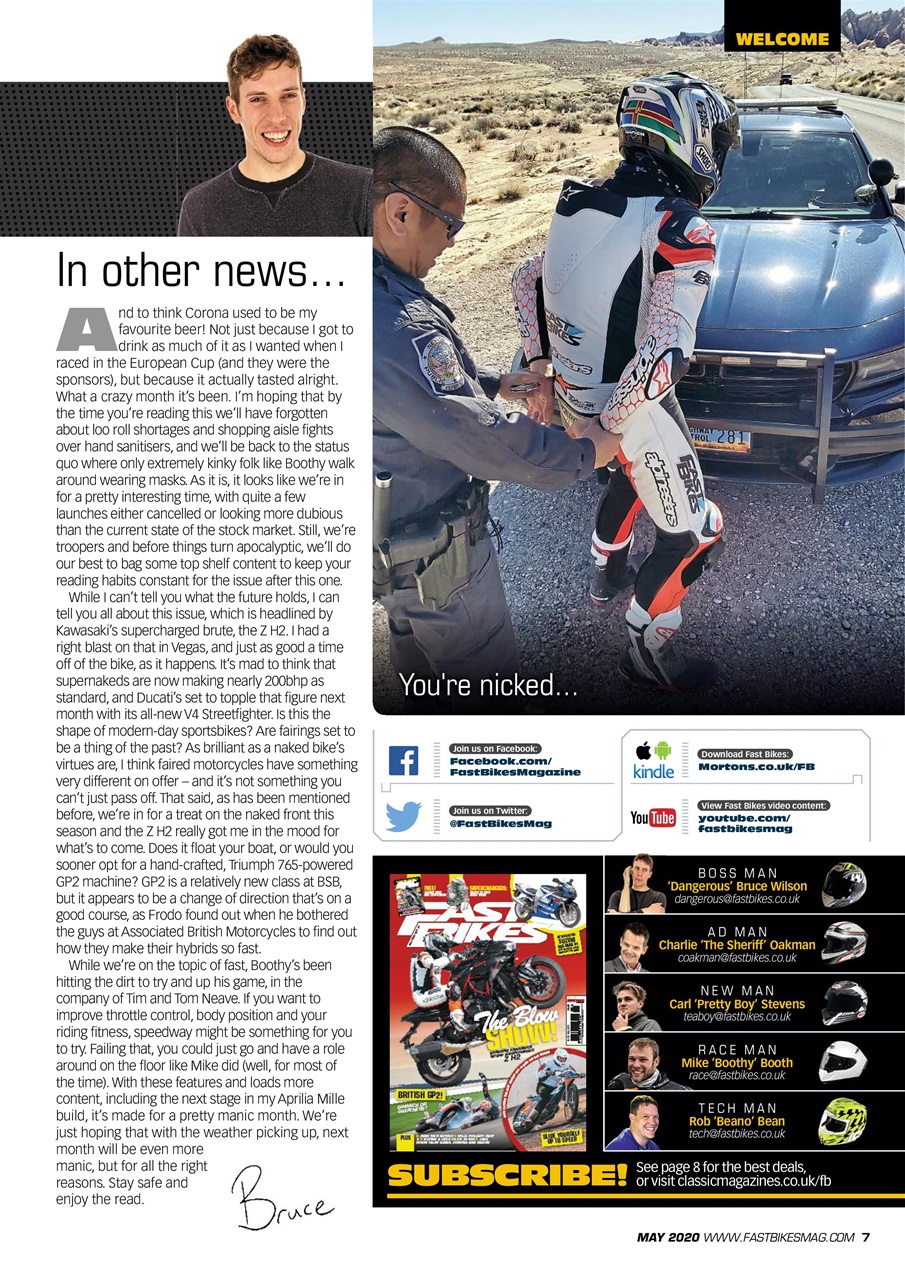 Fast Bikes Preview Pages