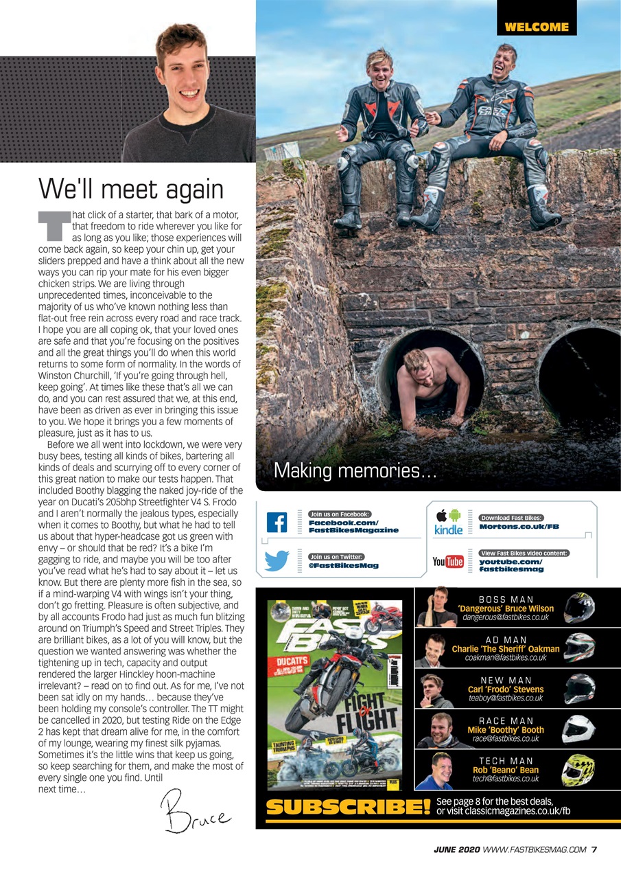 Fast Bikes Preview Pages