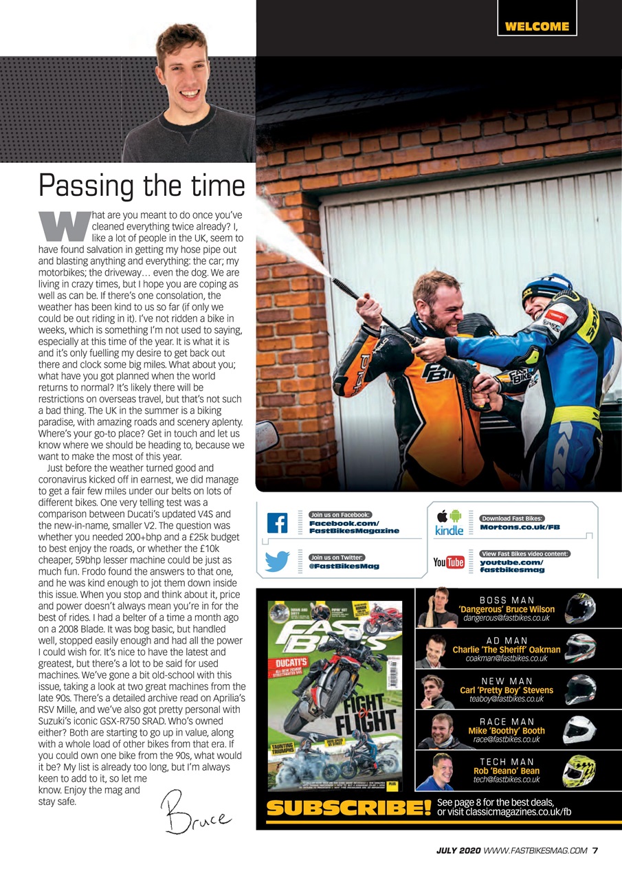 Fast Bikes Preview Pages