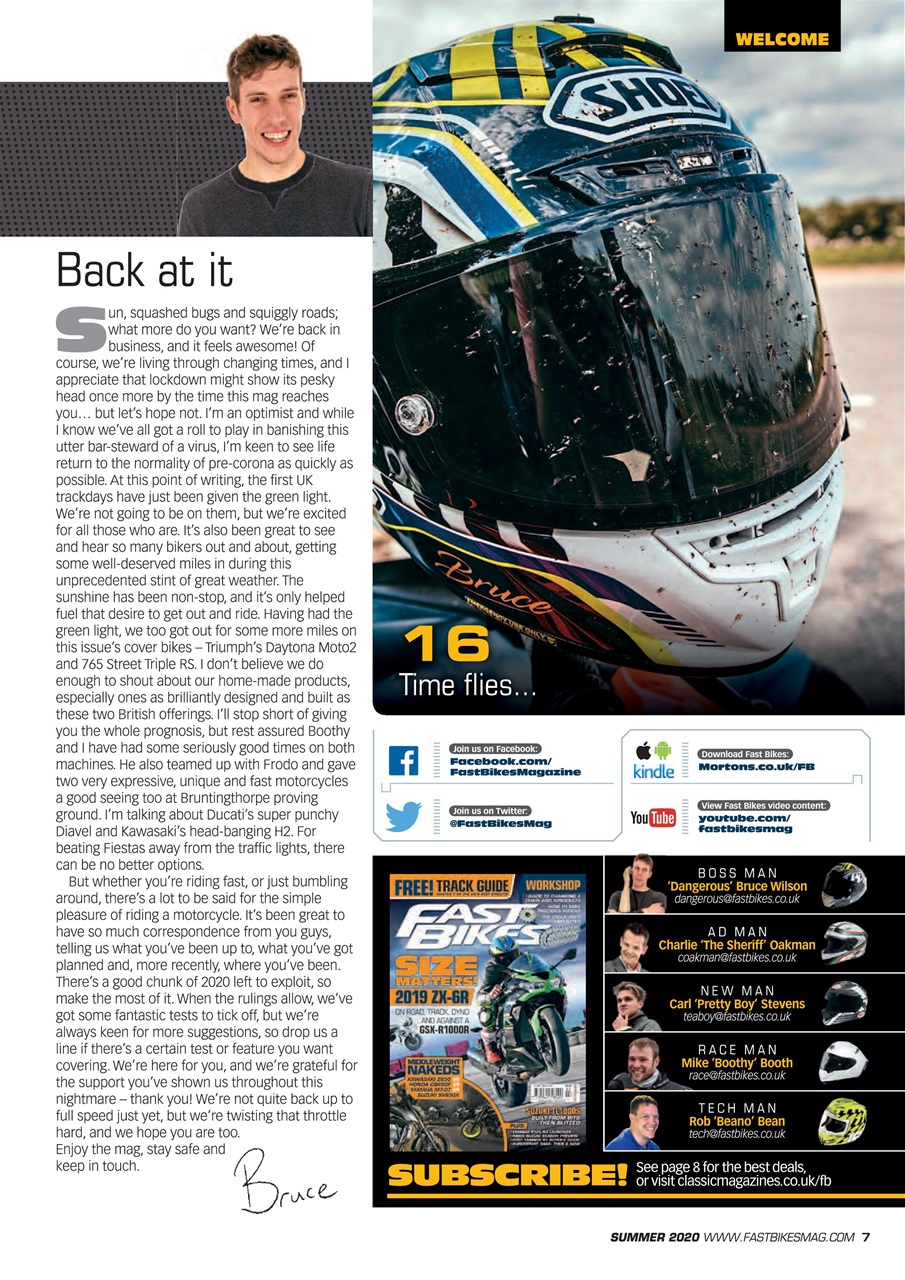 Fast Bikes Preview Pages