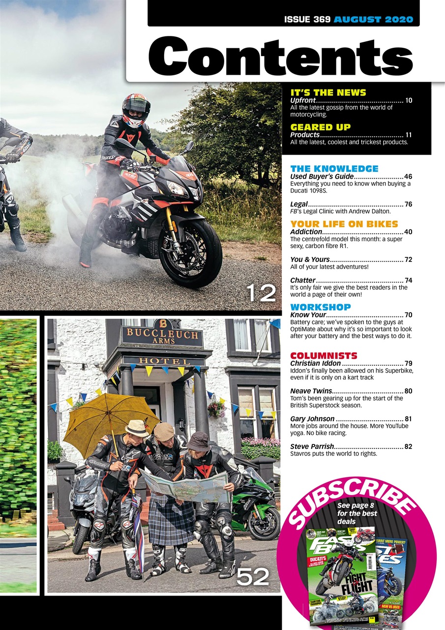 Fast Bikes Preview Pages