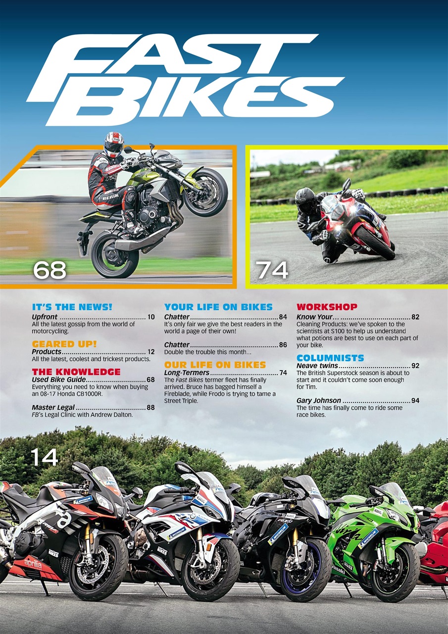 Fast Bikes Preview Pages