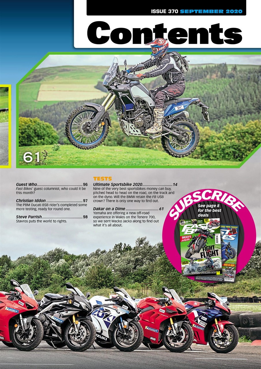 Fast Bikes Preview Pages