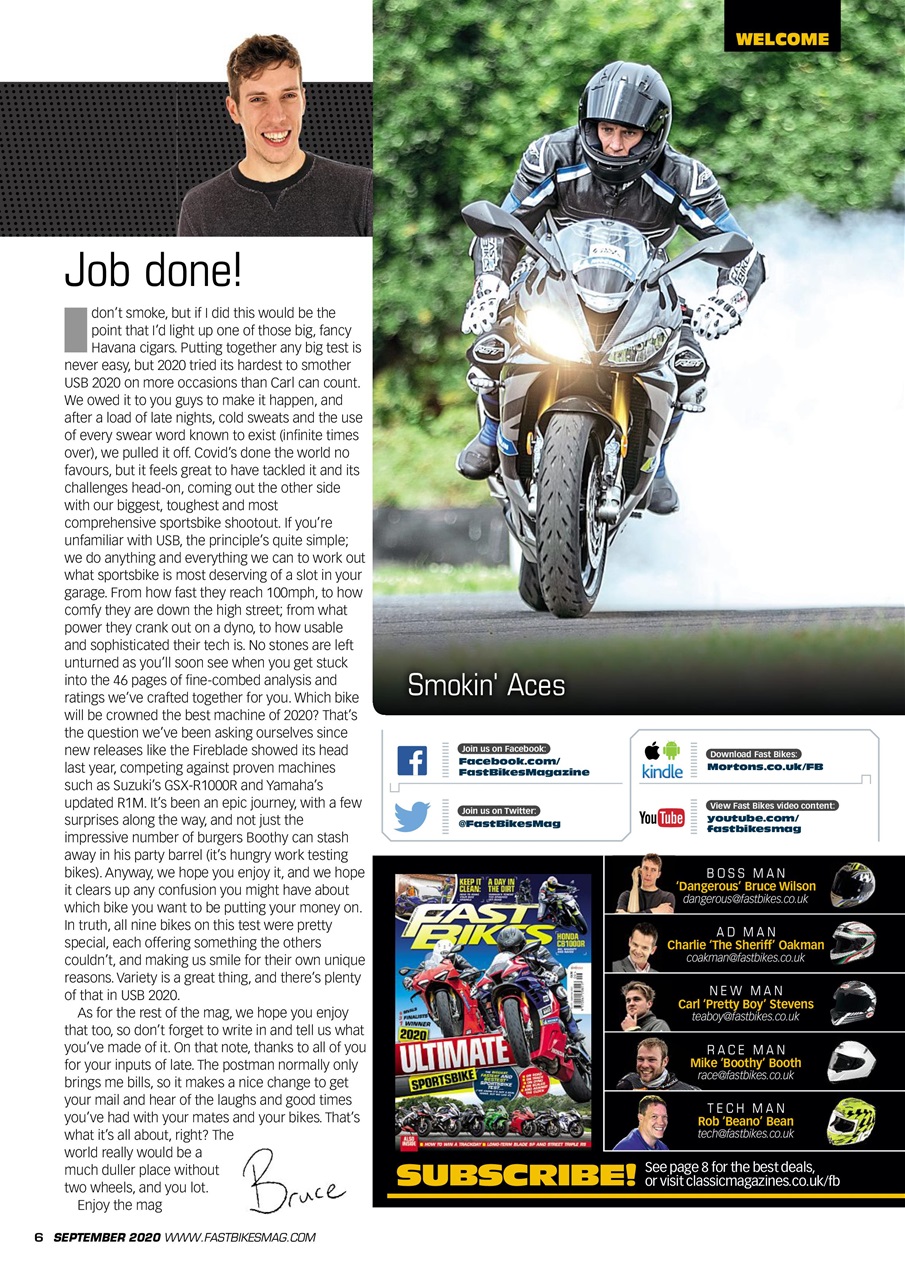 Fast Bikes Preview Pages
