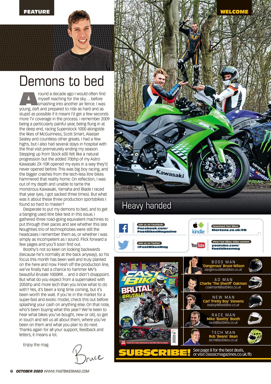 Fast Bikes Preview Pages