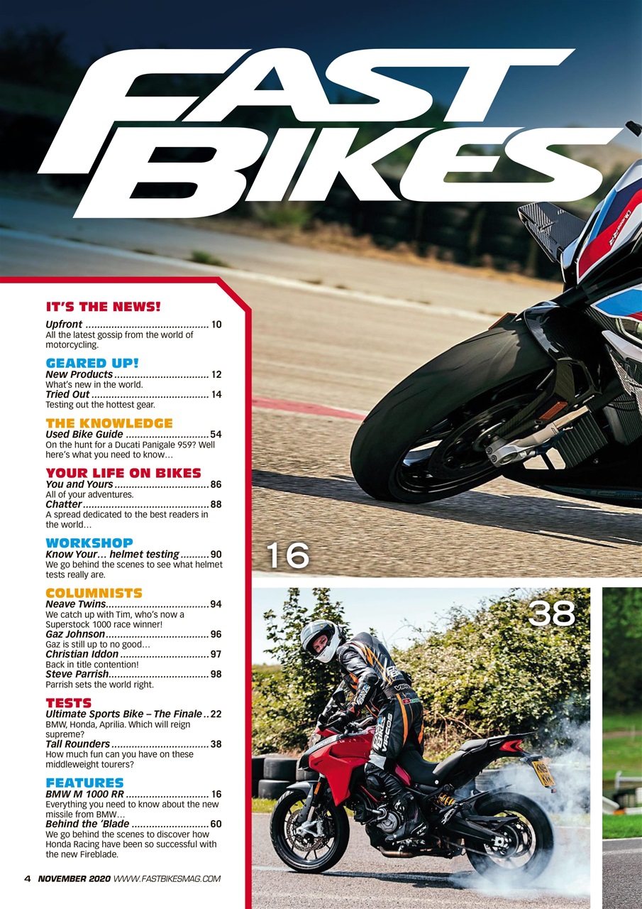 Fast Bikes Preview Pages