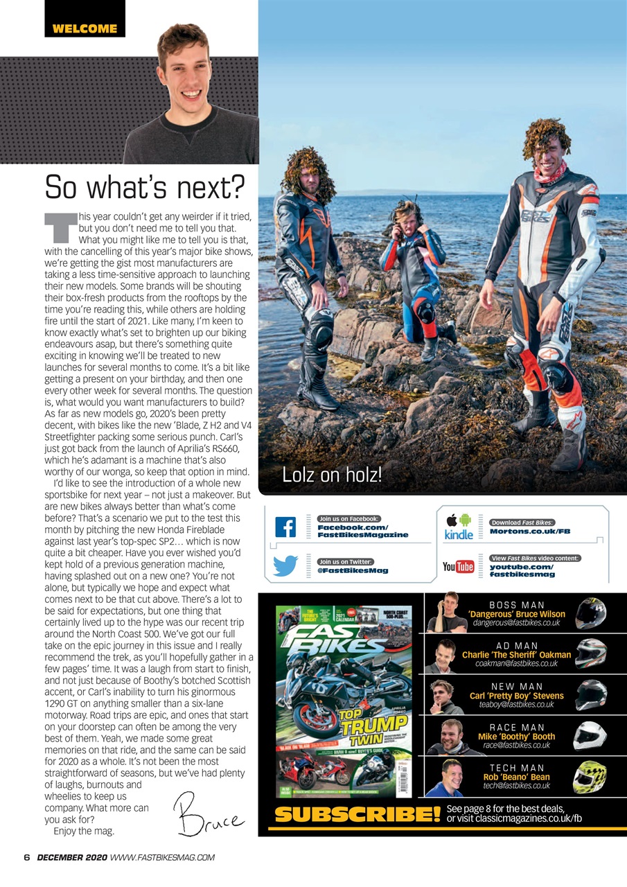 Fast Bikes Preview Pages