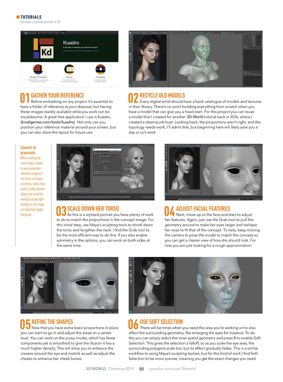 3D World Preview Pages