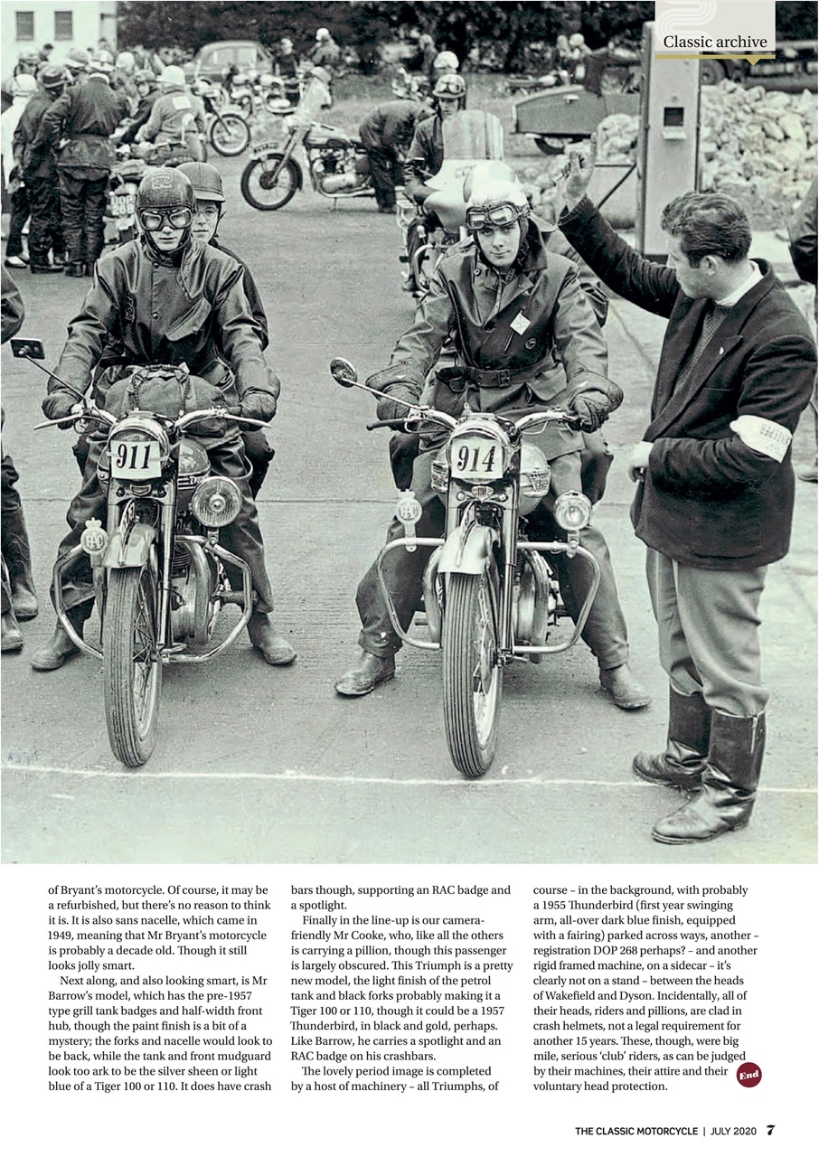 The Classic MotorCycle Preview Pages