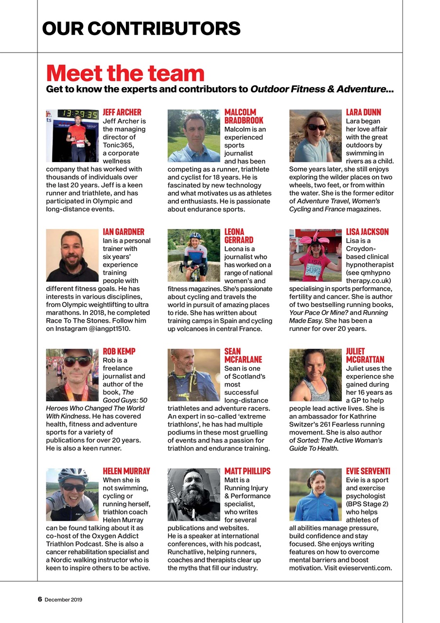 Outdoor Fitness & Adventure Preview Pages