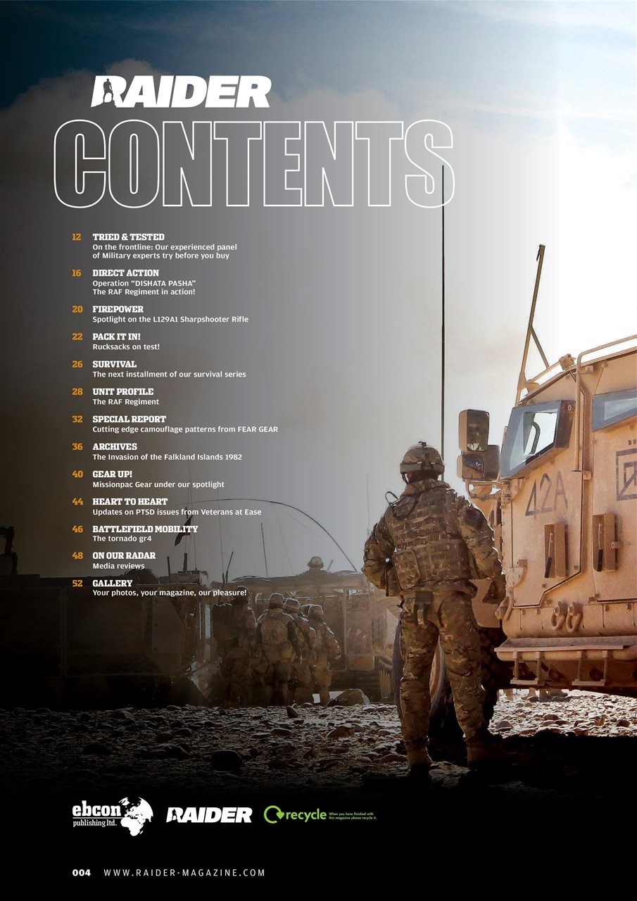 Raider Preview Pages