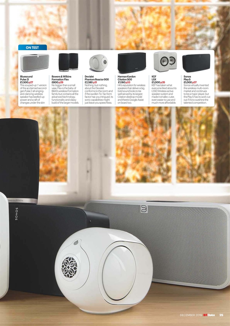 Hi-Fi Choice Preview Pages