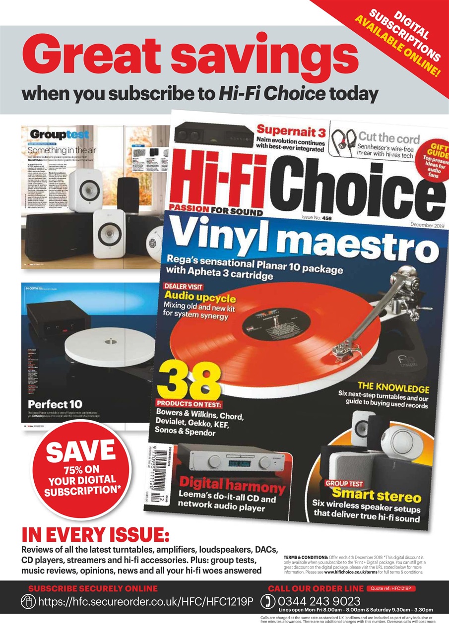 Hi-Fi Choice Preview Pages