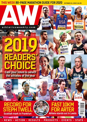 AW – Athletics Weekly Magazine issue Oct 31 2019