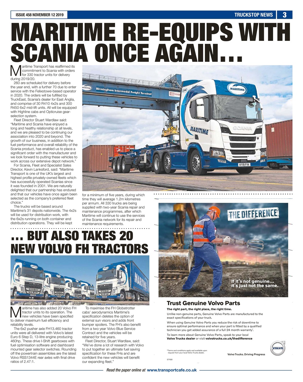 Truckstop News Preview Pages