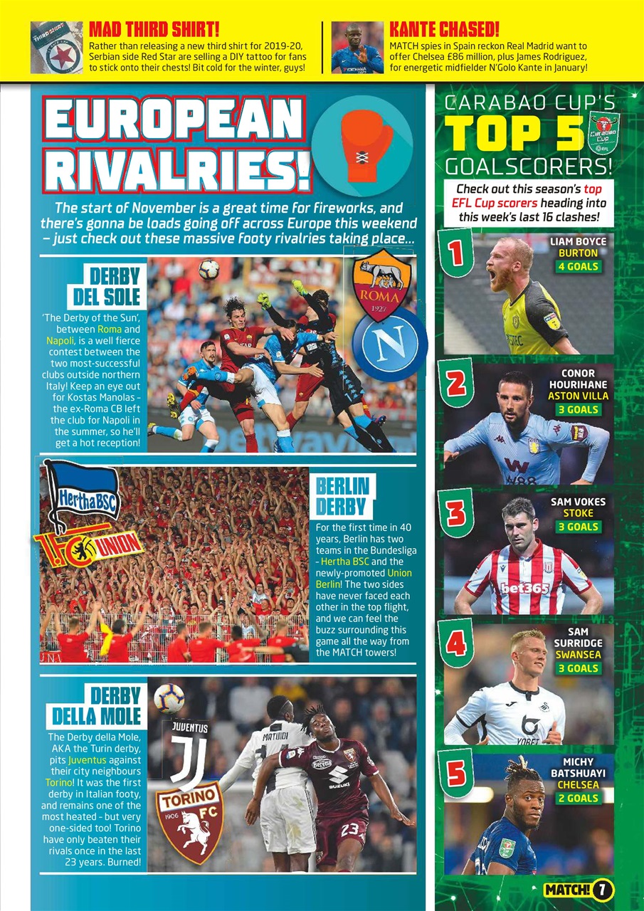 Match Preview Pages