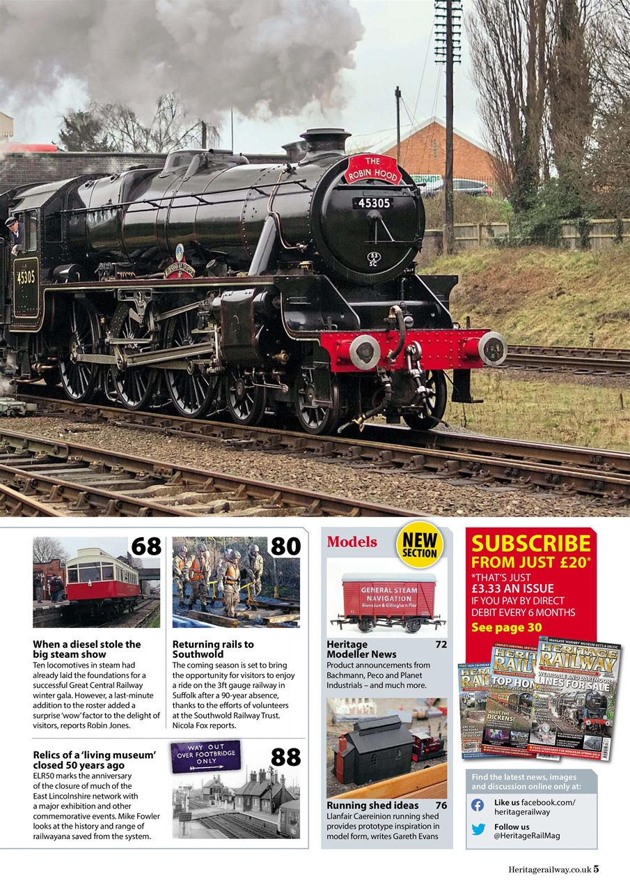 Heritage Railway Preview Pages