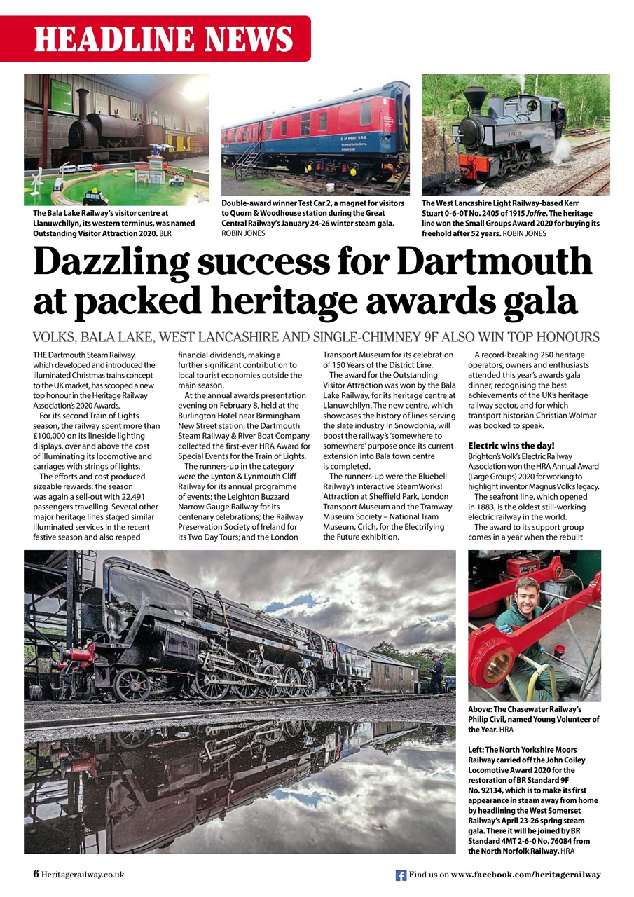 Heritage Railway Preview Pages