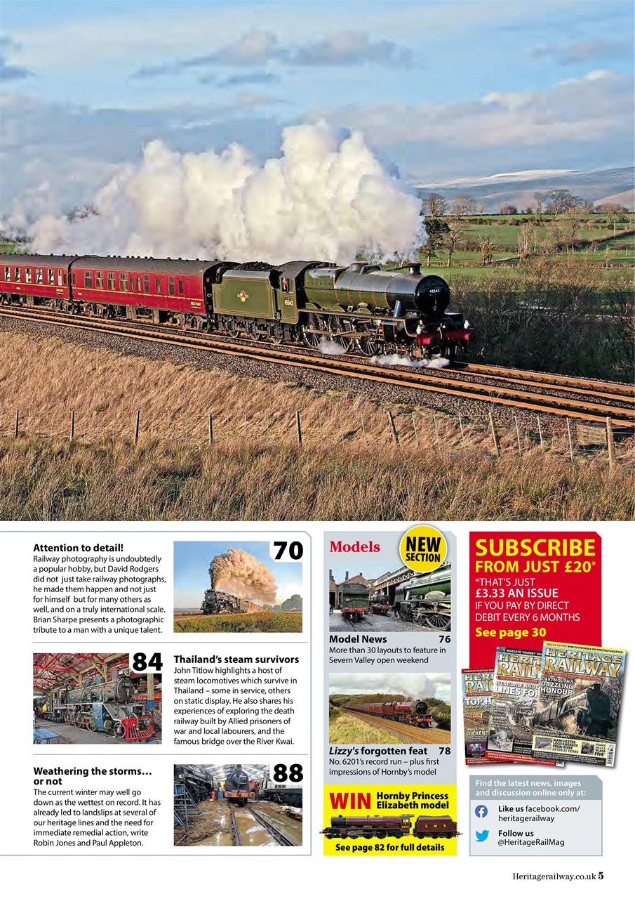 Heritage Railway Preview Pages